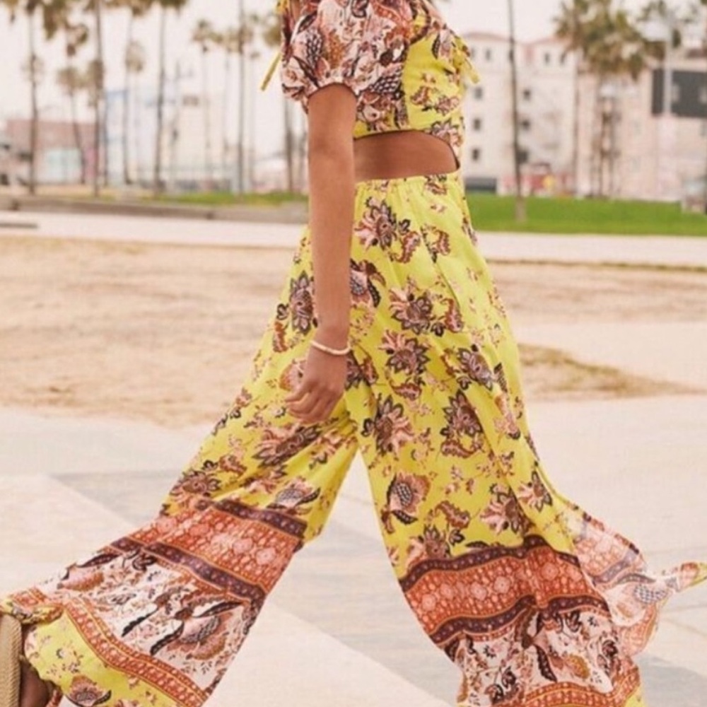 Free people, Bali citrus skies Jumpsuit/
